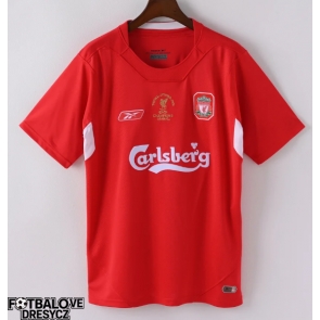 Liverpool 2004-2005 Retro Domácí Dres Krátký Rukáv
